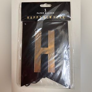 Happy New Year Banner (one pack)